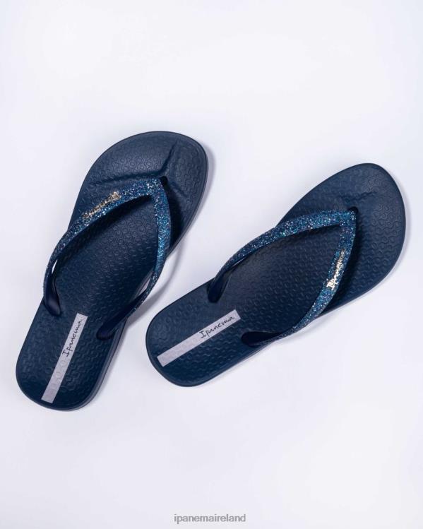 Footwear VR06T76 Women Navy Ipanema Anatomic Lolita Glitter