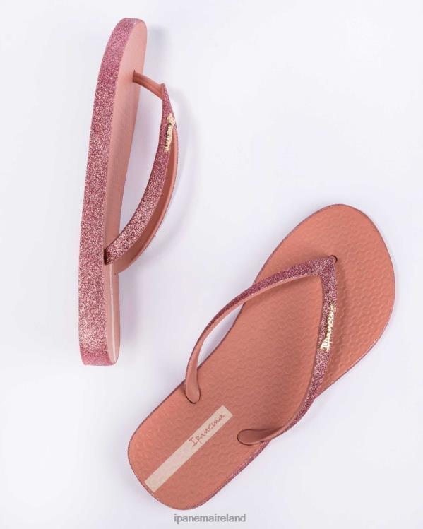Footwear VR06T79 Women Deep Pink Ipanema Maxi Glow Glitter