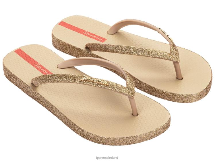 Footwear VR06T80 Women Gold Ipanema Maxi Glow Glitter