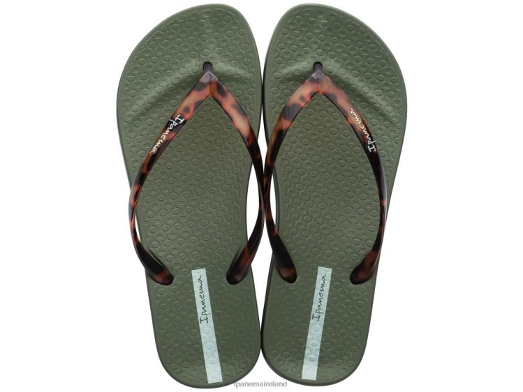 Footwear VR06T82 Women Khaki Ipanema Connect Tortoise Shell