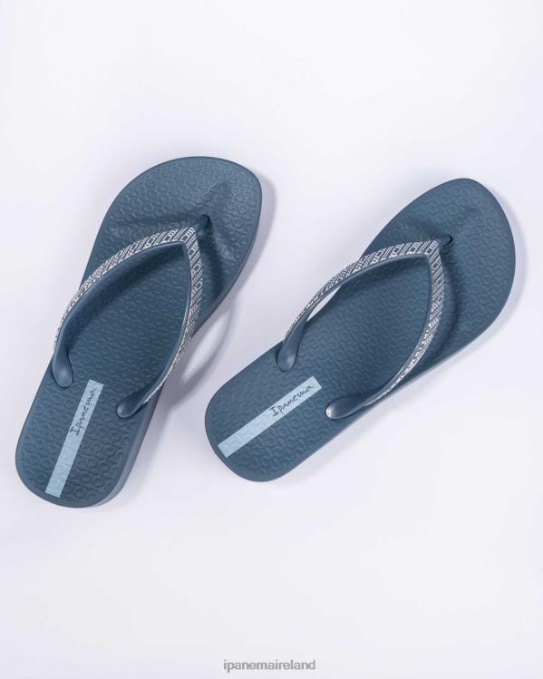 Footwear VR06T85 Women Blue Ipanema Mesh Wedge Links