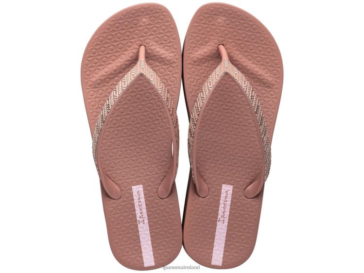 Footwear VR06T86 Women Blush Ipanema Mesh Wedge Links