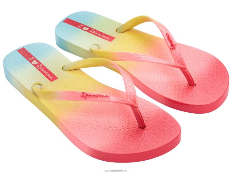 Footwear VR06T97 Women Peach Rainbow Ipanema California Vibes