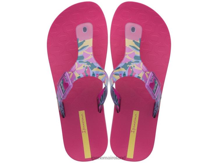 Footwear VR06T155 Women Bright Pink Ipanema Urban T Slide