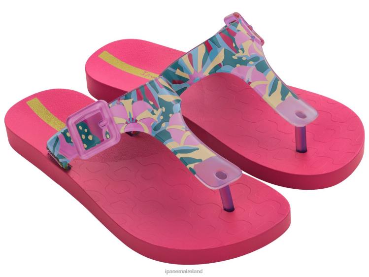 Footwear VR06T155 Women Bright Pink Ipanema Urban T Slide