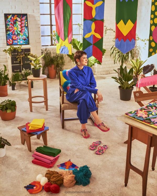 Footwear VR06T155 Women Bright Pink Ipanema Urban T Slide