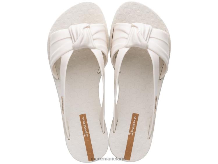 Footwear VR06T158 Women Ivory Ipanema Amelie Slide Sash
