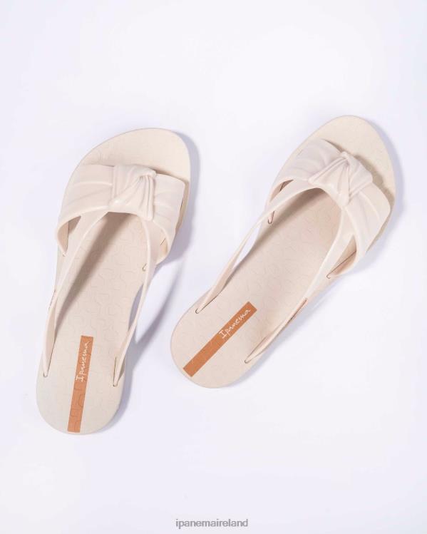 Footwear VR06T158 Women Ivory Ipanema Amelie Slide Sash