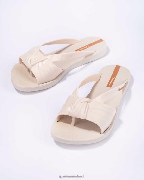 Footwear VR06T158 Women Ivory Ipanema Amelie Slide Sash