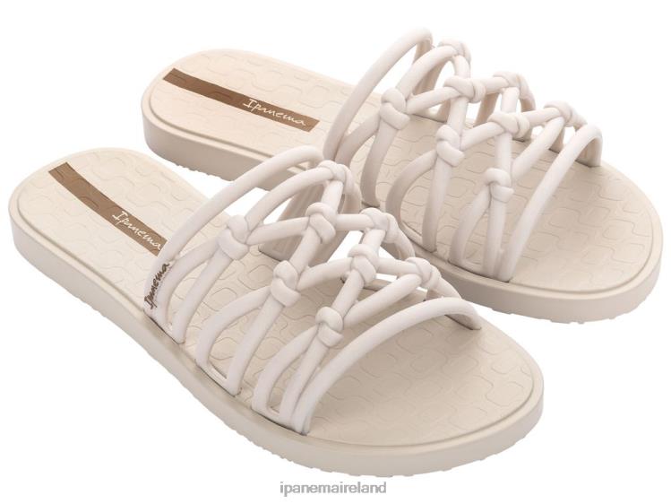 Footwear VR06T160 Women Ivory Ipanema Link Slide