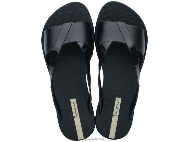 Footwear VR06T268 Women Black Ipanema Elis Slide
