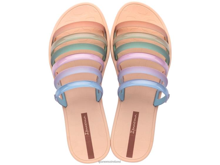 Footwear VR06T88 Women Pastal Ipanema Rainbow Slide