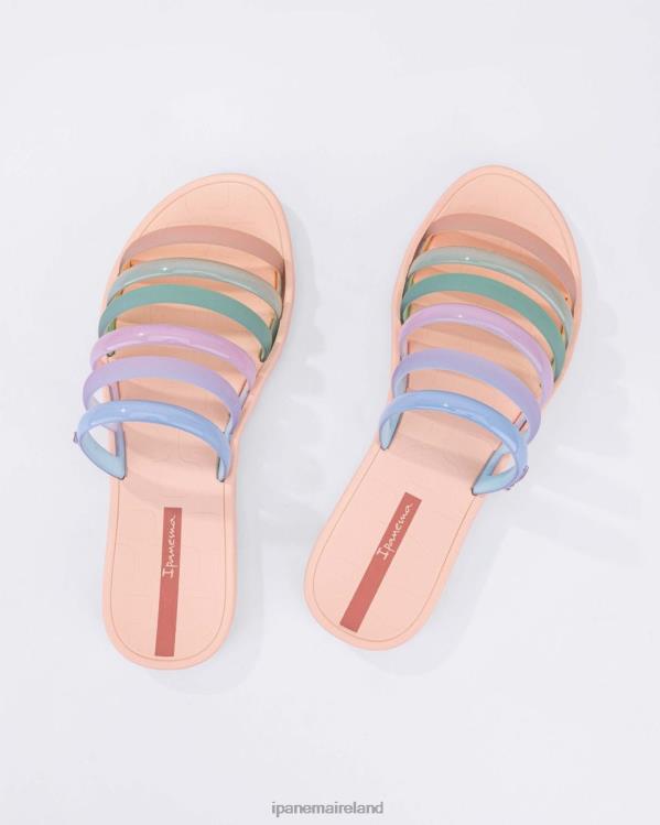 Footwear VR06T88 Women Pastal Ipanema Rainbow Slide