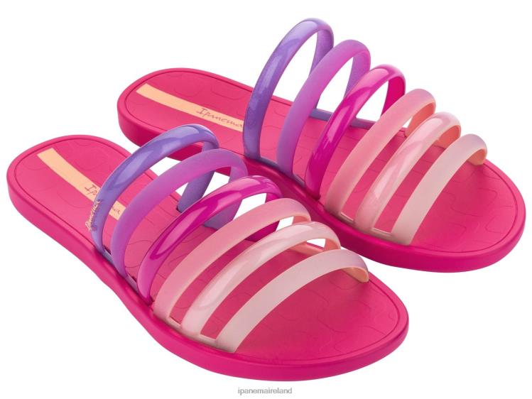 Footwear VR06T89 Women Pink Ipanema Rainbow Slide