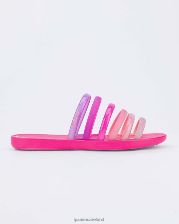 Footwear VR06T89 Women Pink Ipanema Rainbow Slide