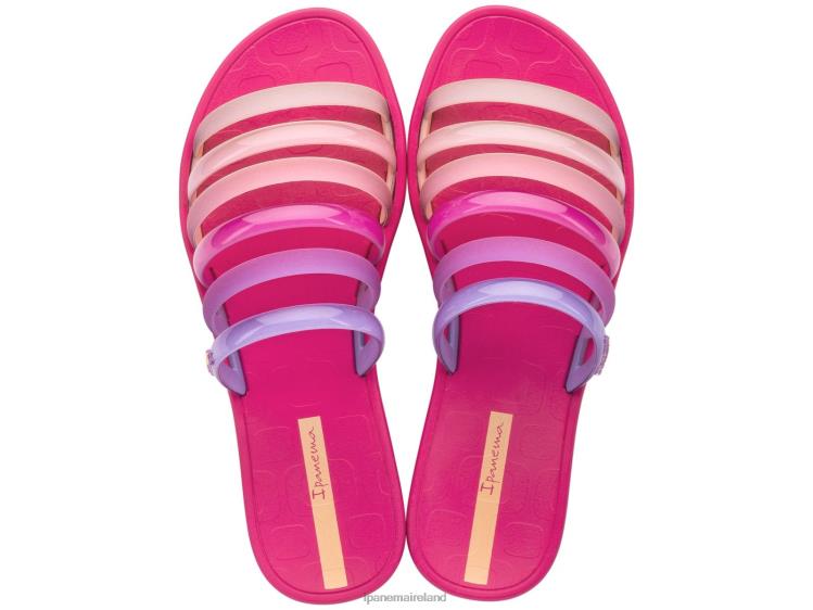 Footwear VR06T89 Women Pink Ipanema Rainbow Slide