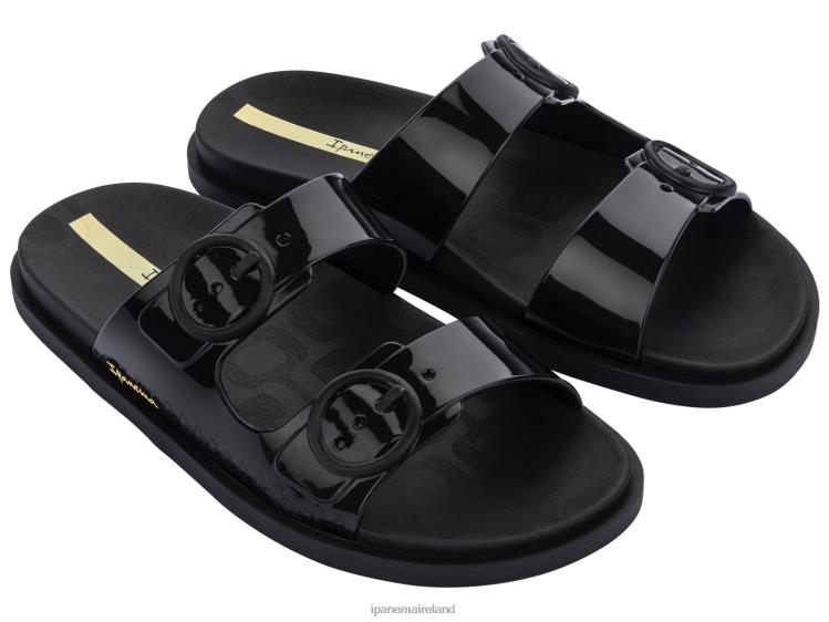 Footwear VR06T90 Women Black Ipanema Follow Slide