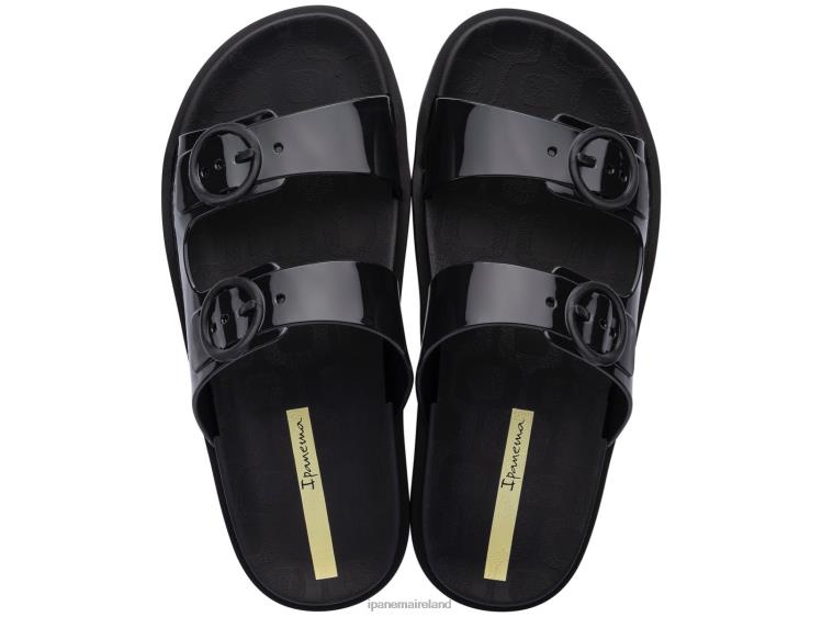 Footwear VR06T90 Women Black Ipanema Follow Slide
