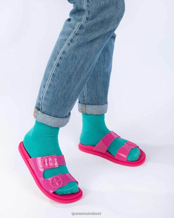 Footwear VR06T91 Women Bright Pink Ipanema Follow Slide